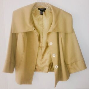 Sandro Sportswear Women’s Green 3/4 Sleeves Jacket Outerwear - Size Small